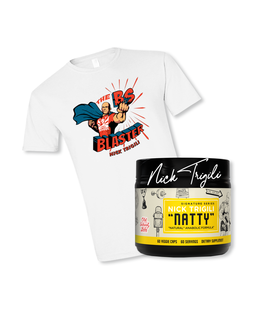 BS Blaster Stack - NATTY White Shirt