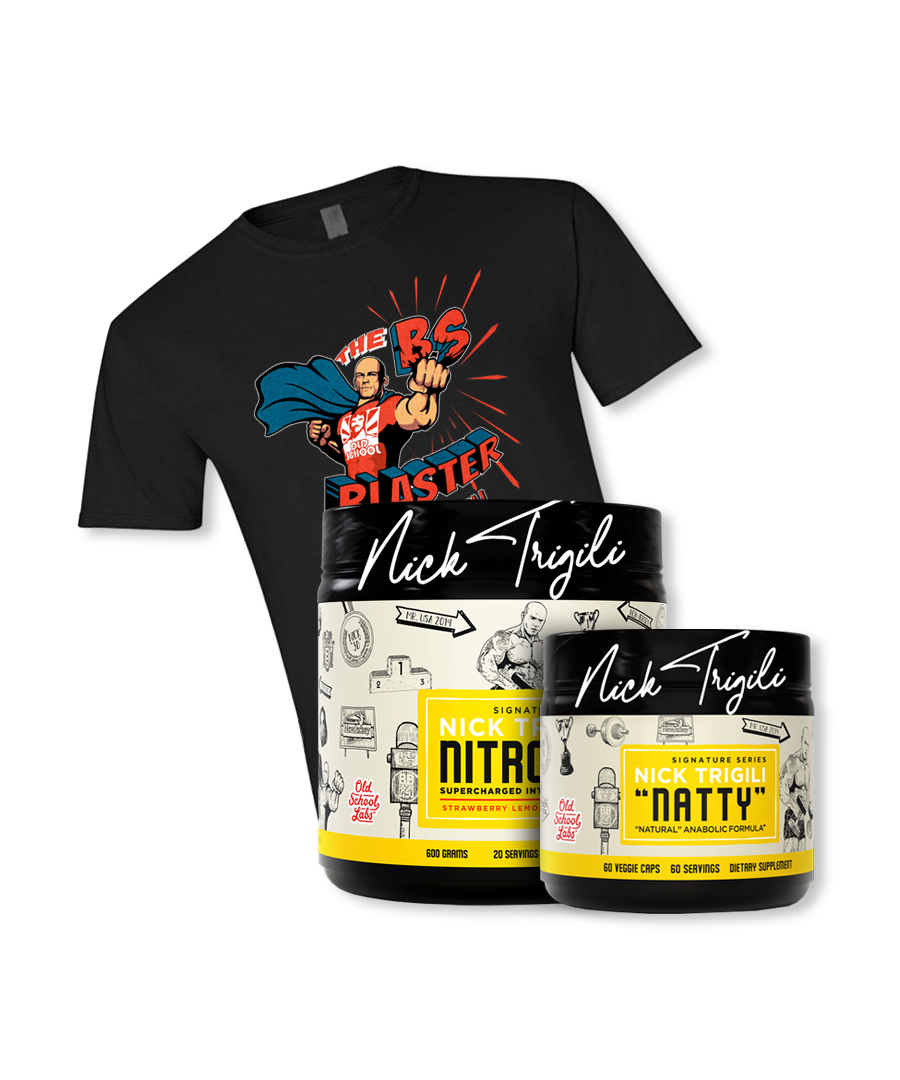 Bodybuilding & BS Stack black shirt
