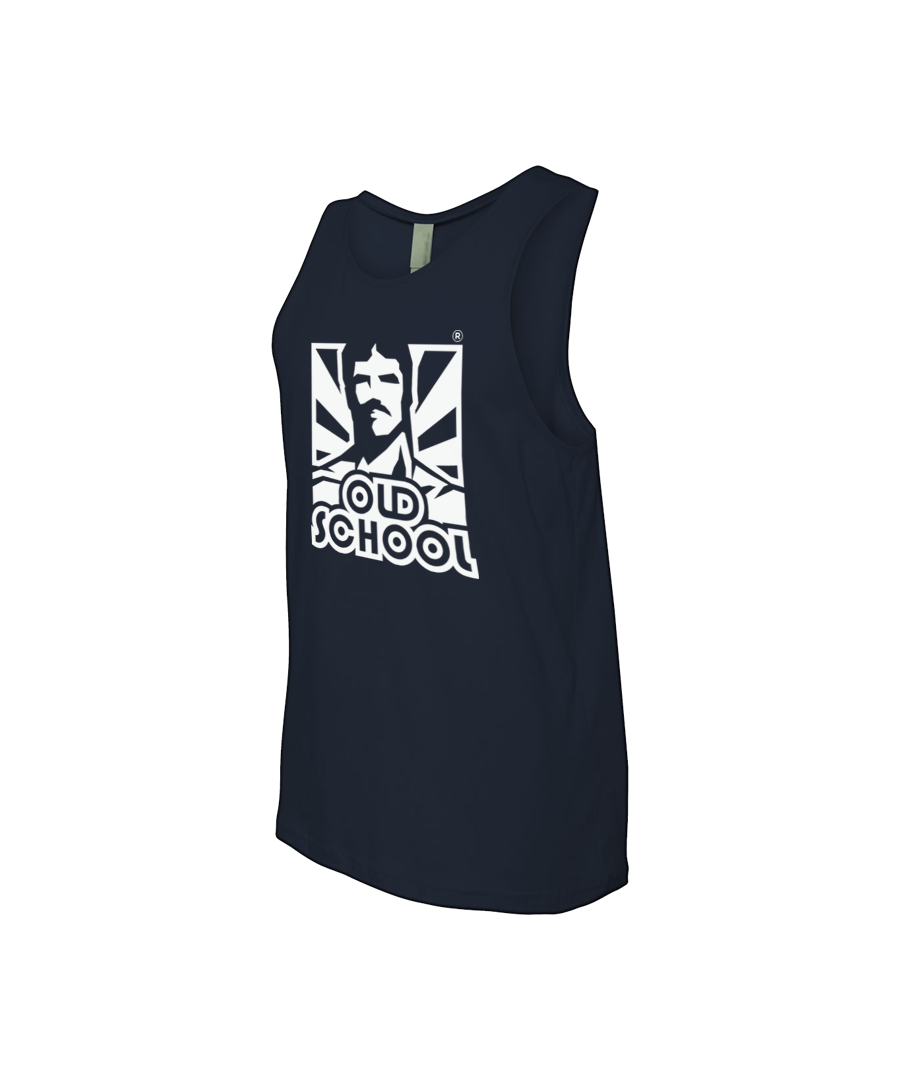 Classic OSL Cotton Tank navy side