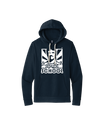 Classic OSL SportBlend Hoodie navy front