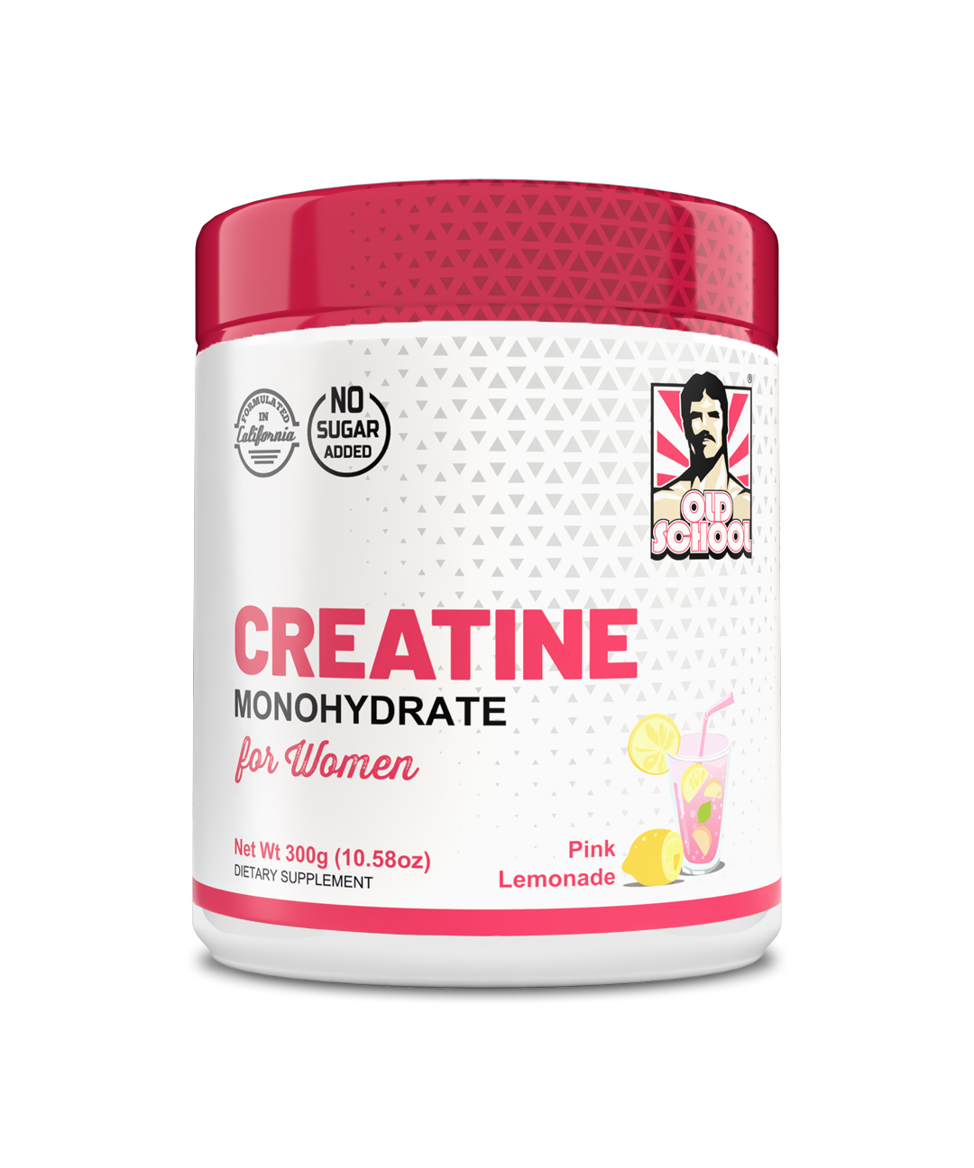 Creatine monohydrate for women pink lemonade flavor