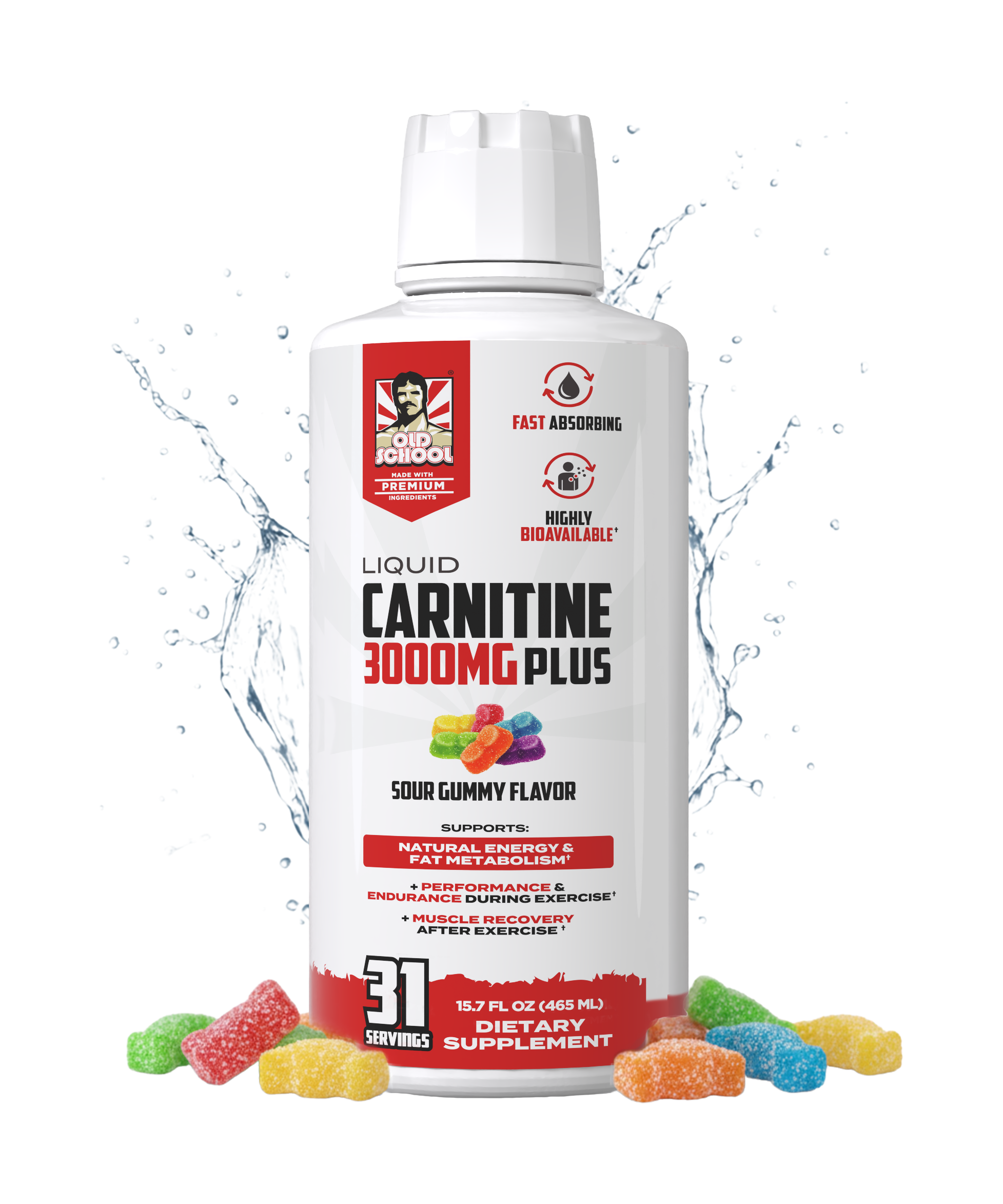 Liquid Carnitine 3000mg Plus Old School Labs Liquid Carnitine 3000mg Plus Old School Labs