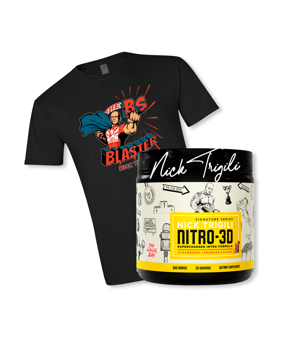 BS Blaster Stack - NITRO-3D Black Shirt