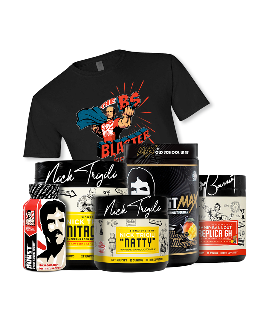 No Joke Stack black shirt