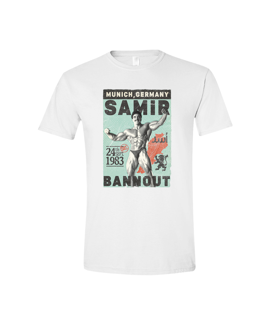 Samir Bannout Munich 1983 T-Shirt white