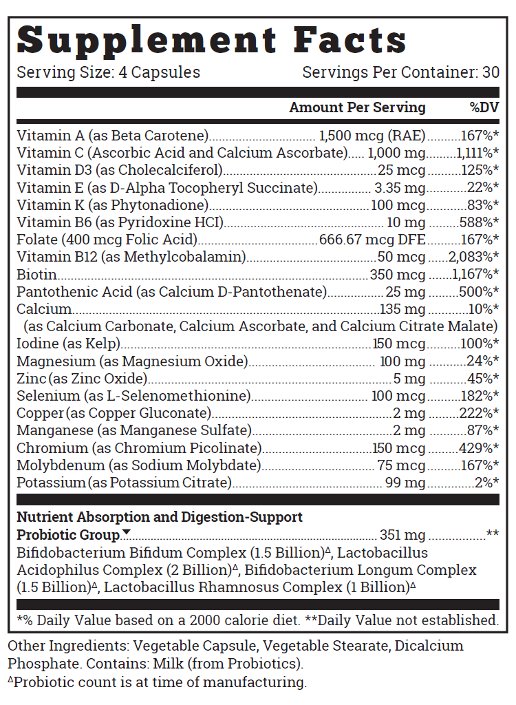 supplement facts