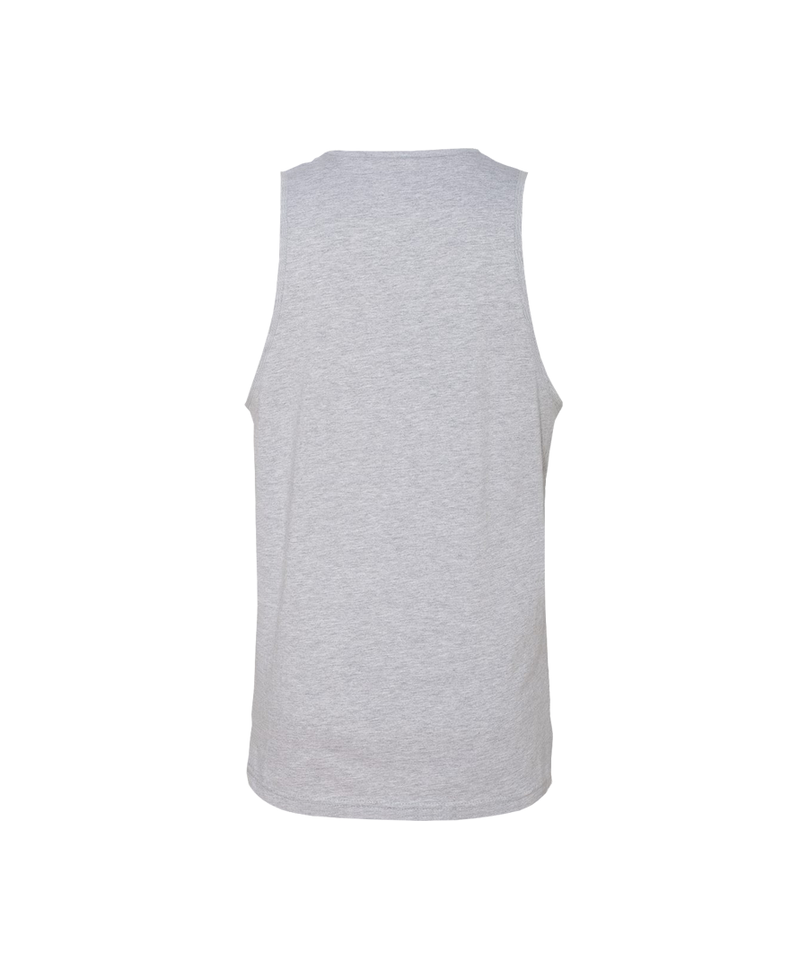 Vintage OSL Cotton Tank heather grey back