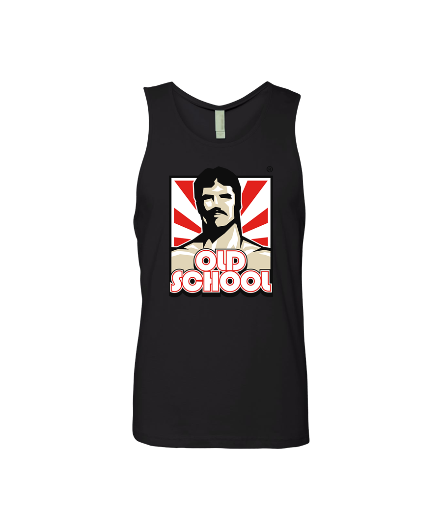 Vintage OSL Cotton Tank black front