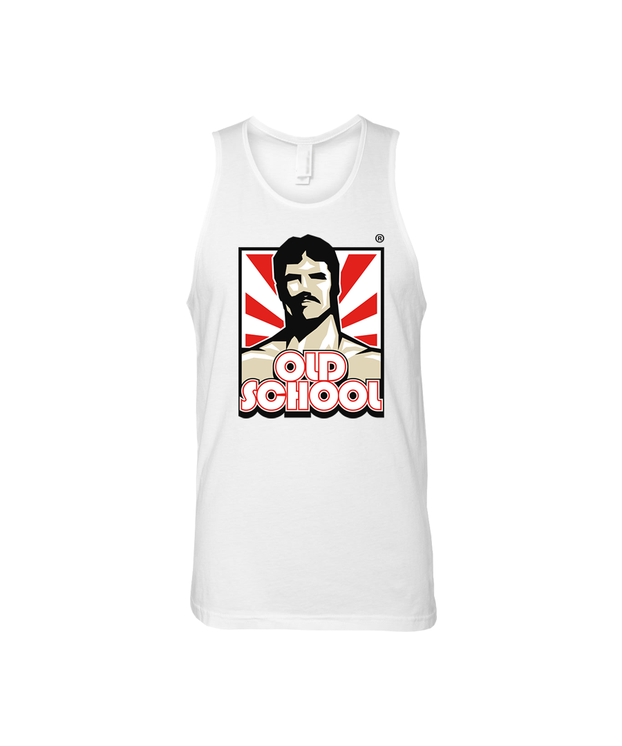Vintage OSL Cotton Tank white front