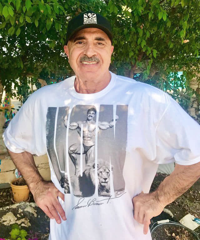 Samir Bannout wearing Lion T-Shirt