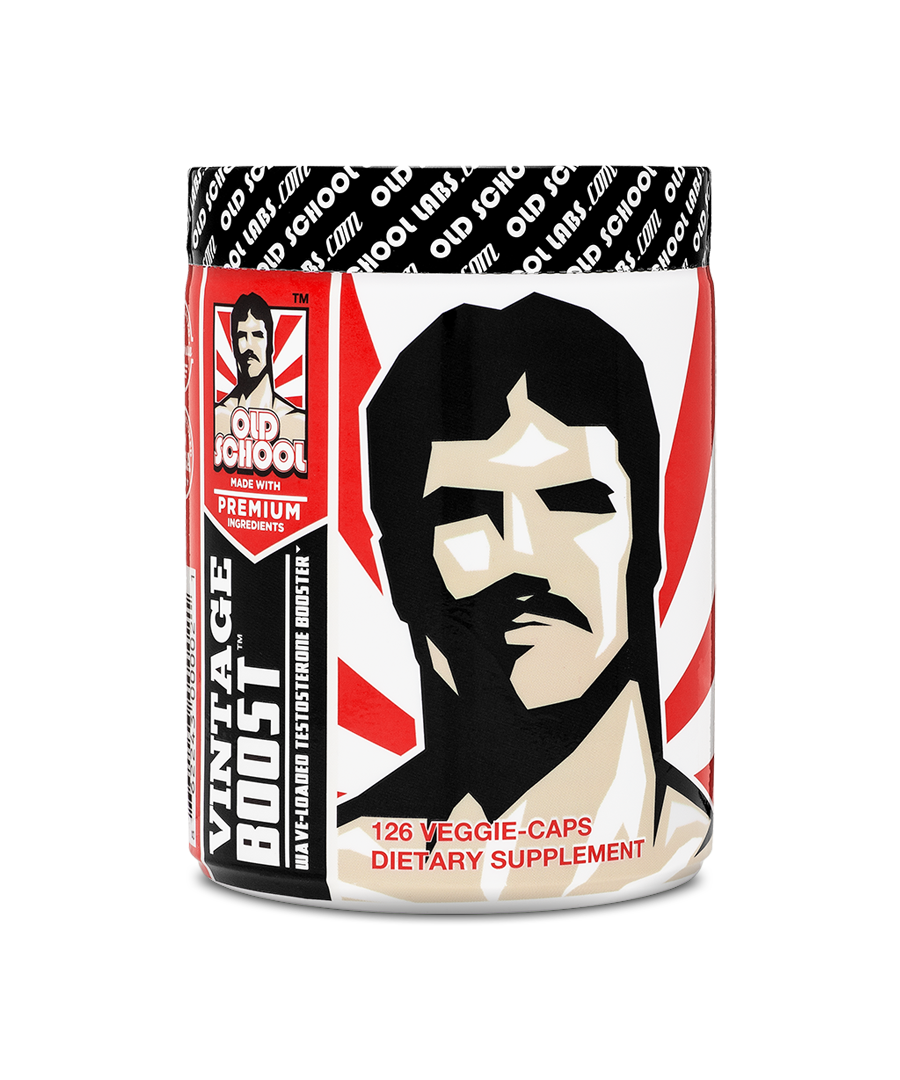 Vintage Boost Strength Muscle Hardness Recovery Old School Labs