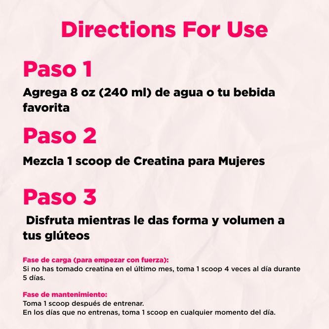 Creatina para Mujeres