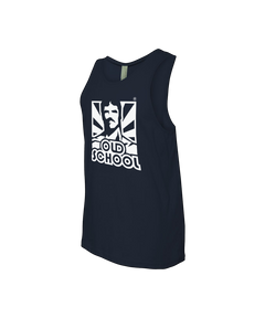 Classic OSL Cotton Tank navy side