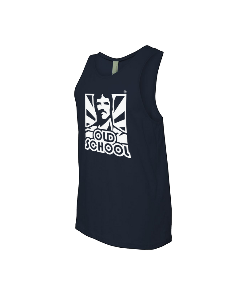 Classic OSL Cotton Tank navy side