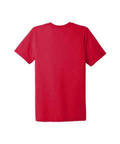 Classic OSL Tri-Blend T-Shirt red back