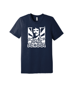 Classic OSL Tri-Blend T-Shirt navy front