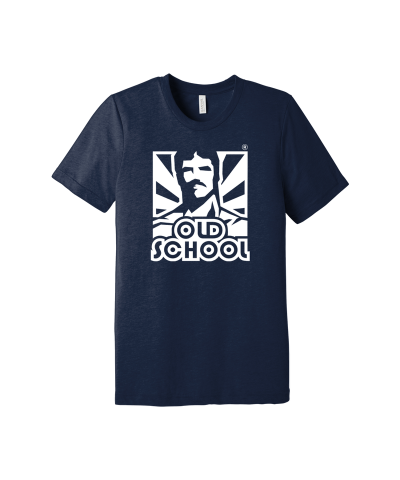 Classic OSL Tri-Blend T-Shirt navy front