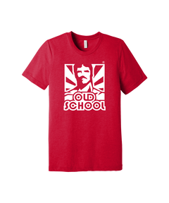 Classic OSL Tri-Blend T-Shirt red front