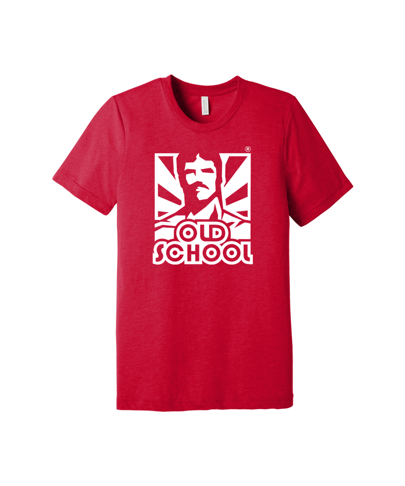 Classic OSL Tri-Blend T-Shirt red front