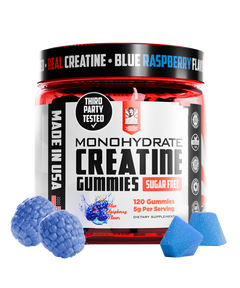 Creatine Gummies Blue Raspberry
