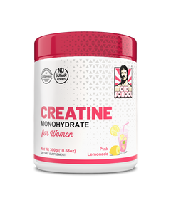Creatine monohydrate for women pink lemonade flavor