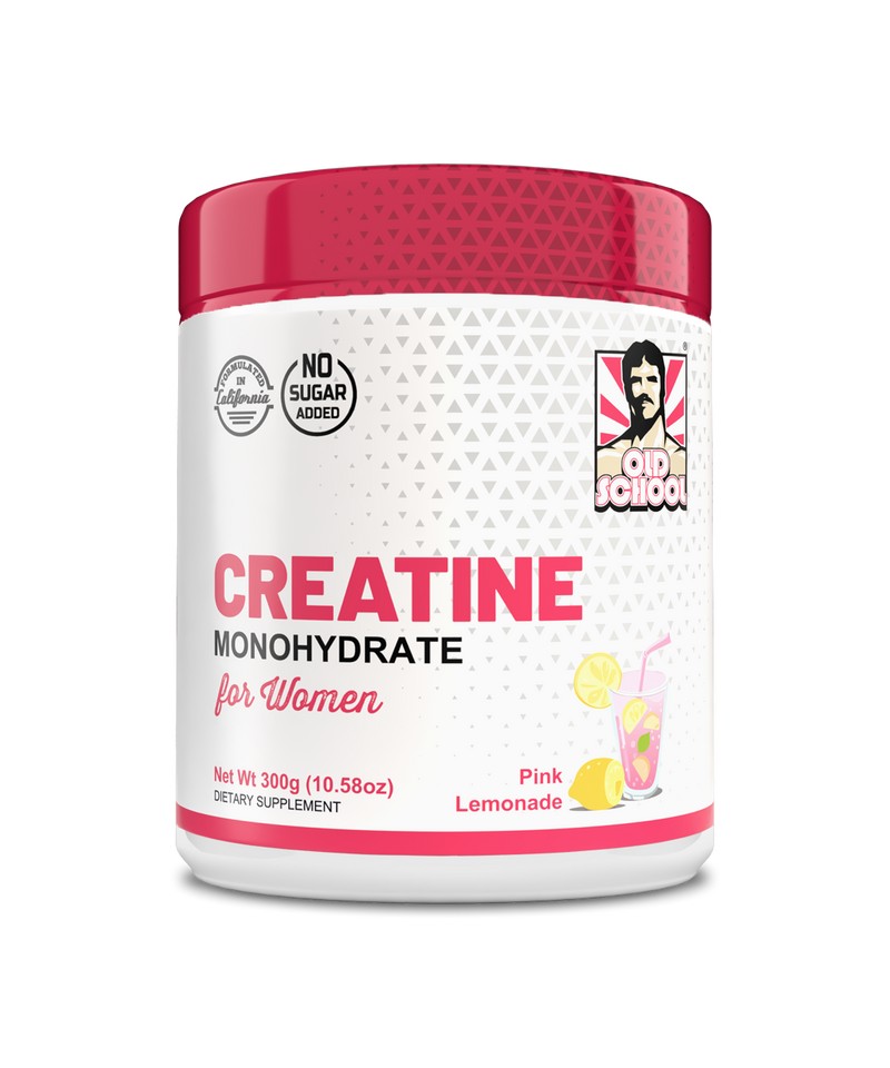 Creatine monohydrate for women pink lemonade flavor