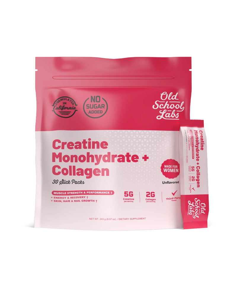 Creatine Monohydrate for Women - Stick Packs