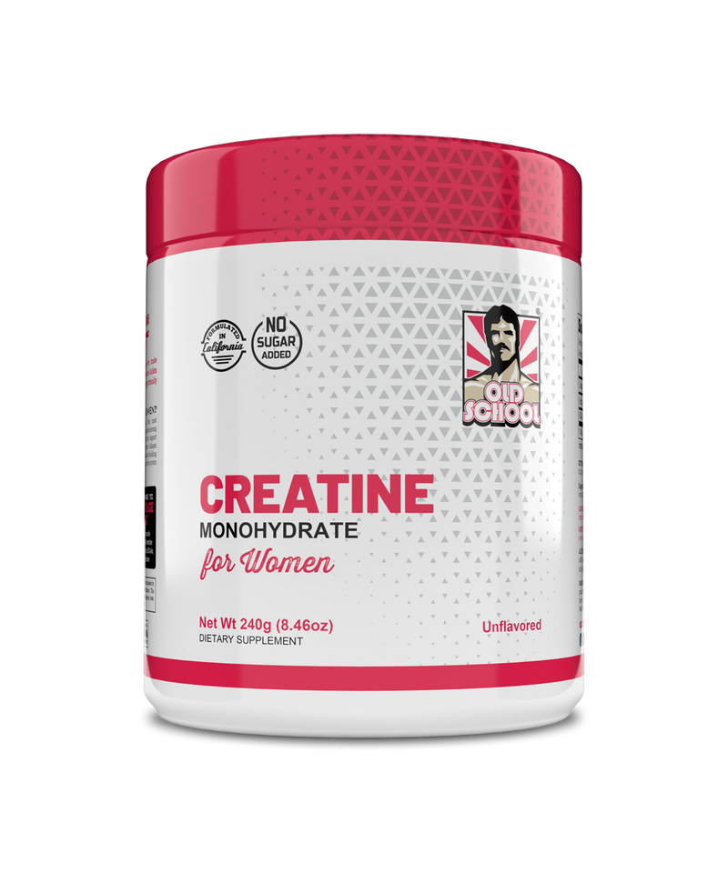 Creatine Monohydrate for Women with Collagen & BCAA | Old School Labs™