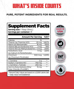 Supplement facts