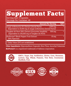 Supplement facts
