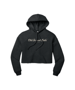 Heather Women's Crop Fleece OSL Hoodie