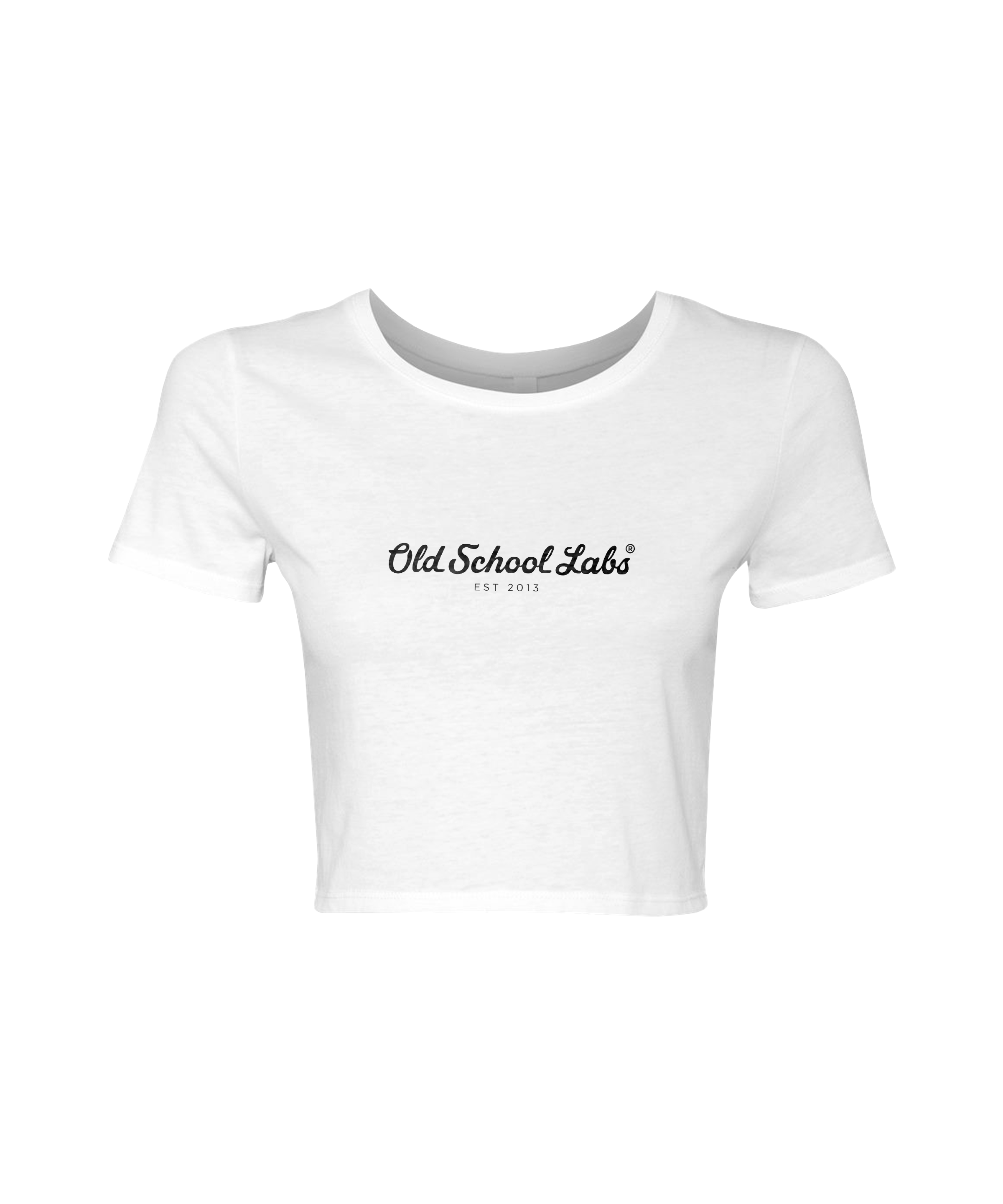 Women’s Crop Tee white