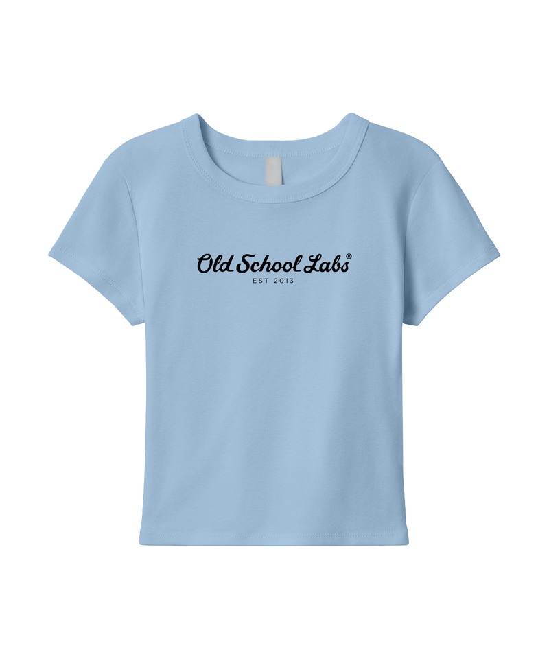 Light blue Women’s Micro Rib Baby Tee