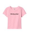 Pink Women’s Micro Rib Baby Tee