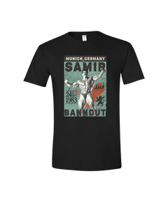 Samir Bannout Munich 1983 T-Shirt black