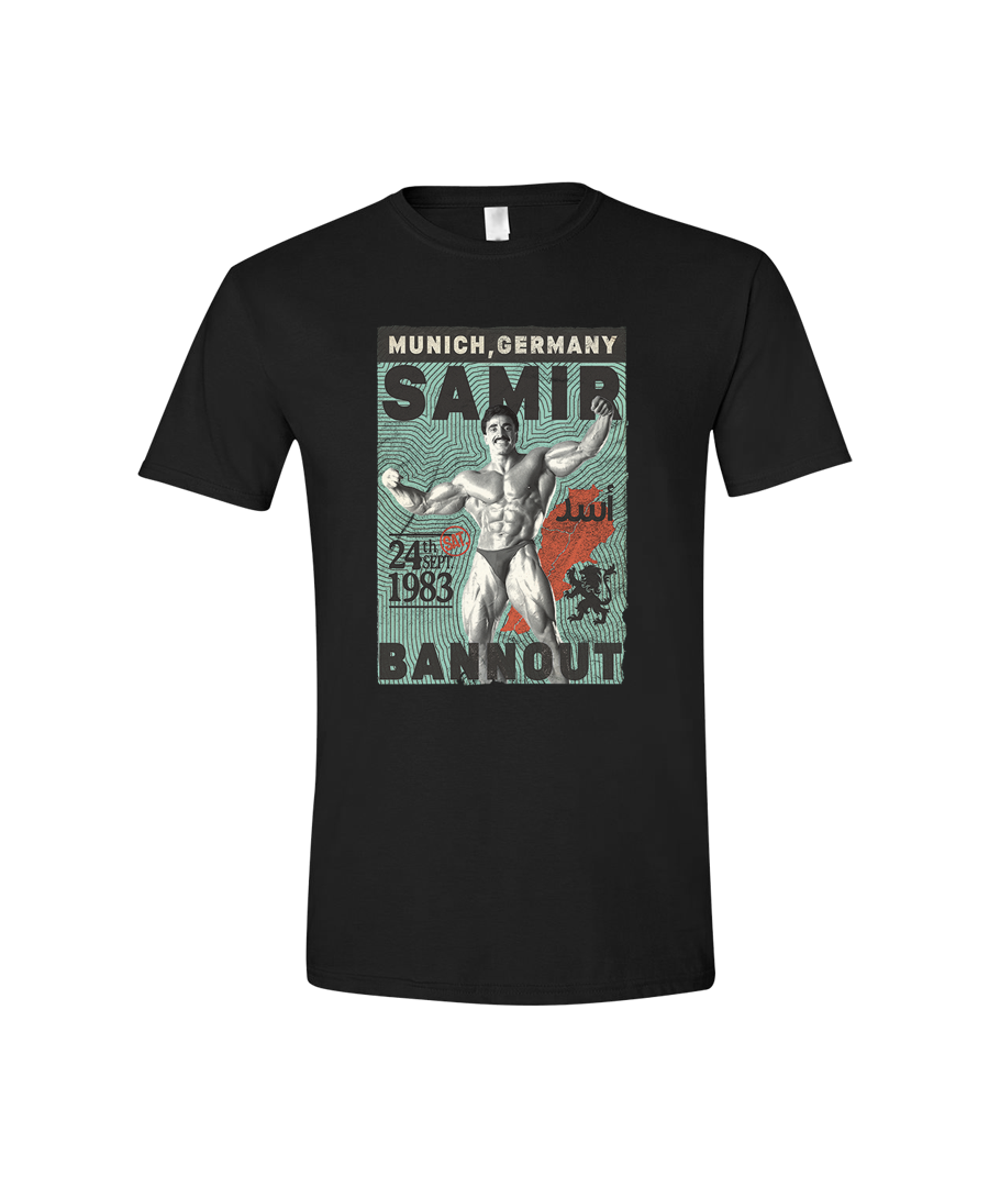 Samir Bannout Munich 1983 T-Shirt black
