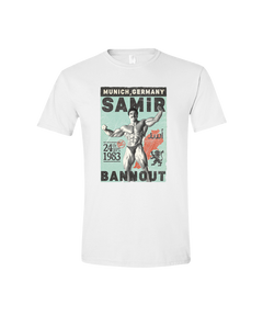 Samir Bannout Munich 1983 T-Shirt white