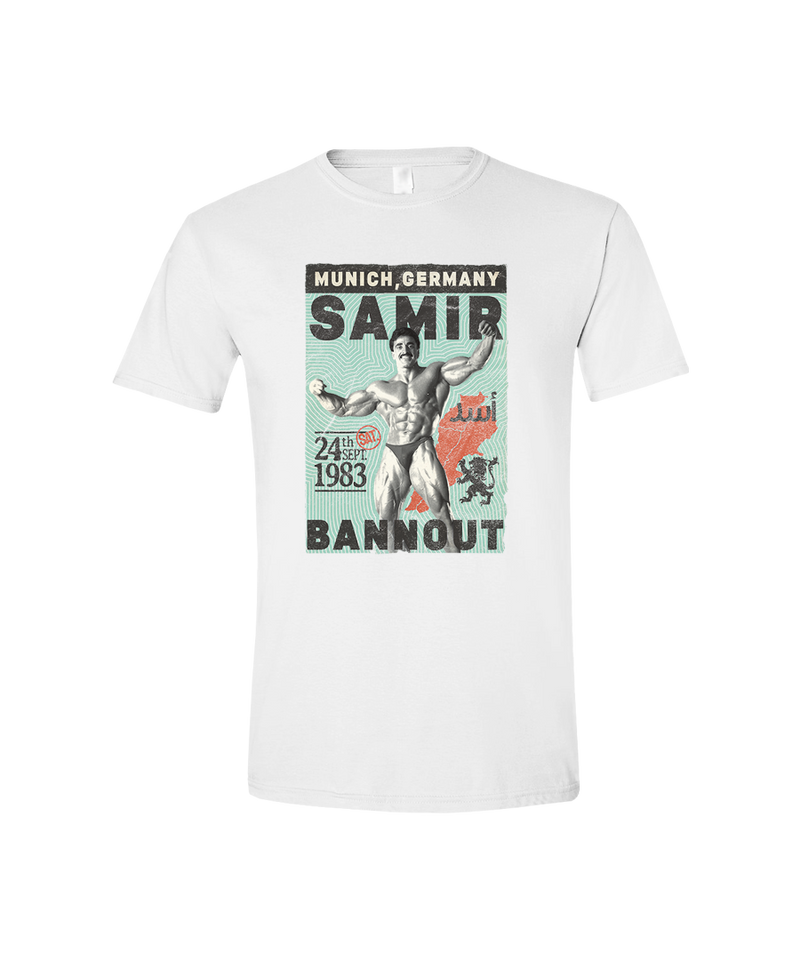Samir Bannout Munich 1983 T-Shirt white