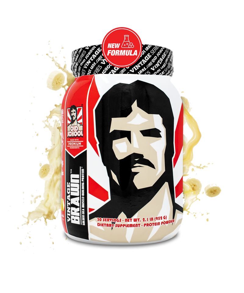 Vintage Brawn™ Banana Milkshake