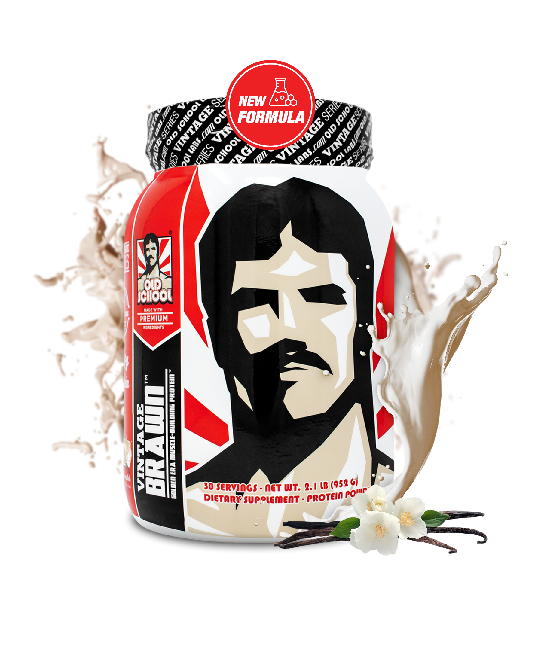 Vintage Brawn™ Vanilla Milkshake