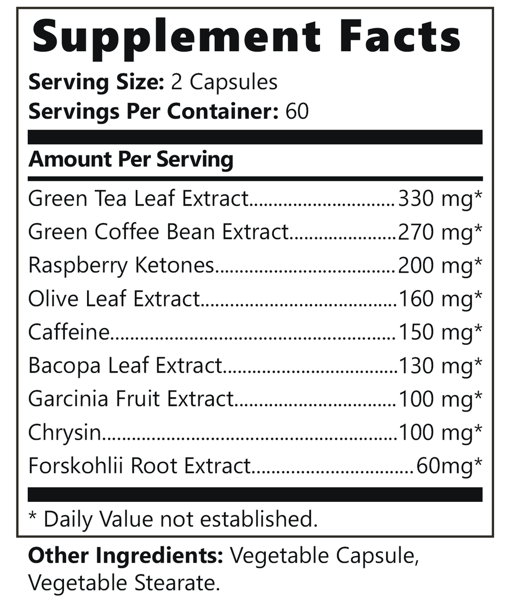 MusclePreserving Fat Burner Pills No Jitters or Anxiety