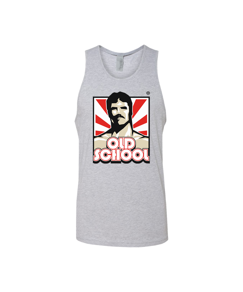 Vintage OSL Cotton Tank heather grey front