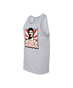 Vintage OSL Cotton Tank heather grey side