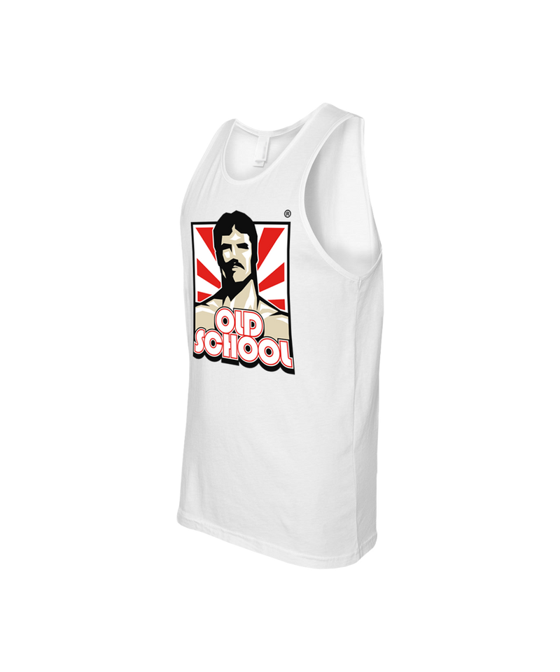 Vintage OSL Cotton Tank white side