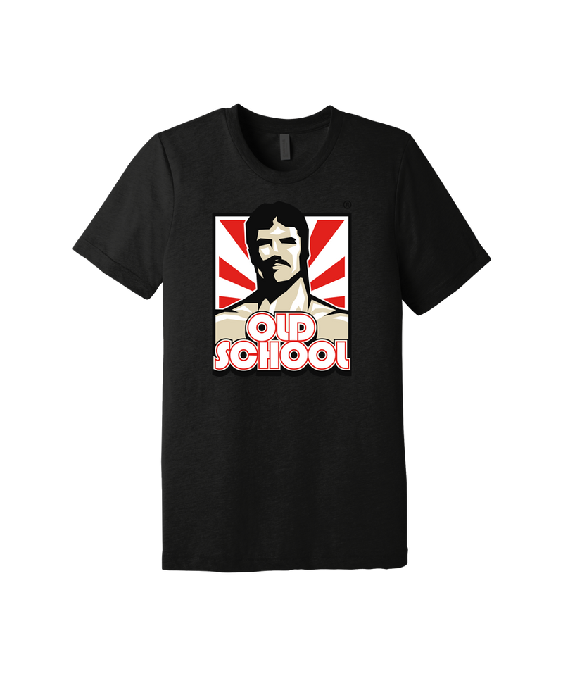 Vintage OSL Tri-Blend T-Shirt heather black front