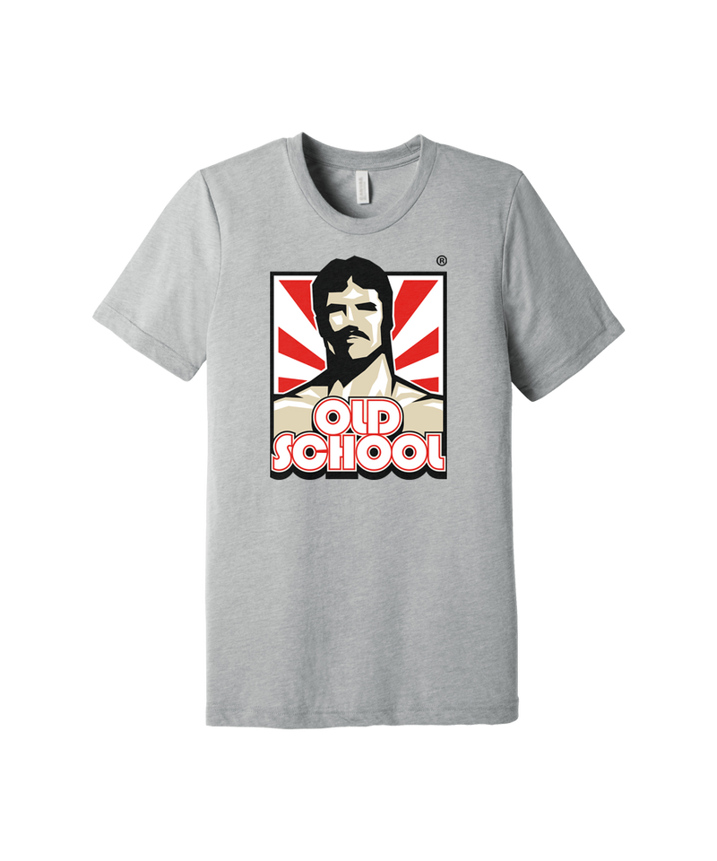 Vintage OSL Tri-Blend T-Shirt silver front