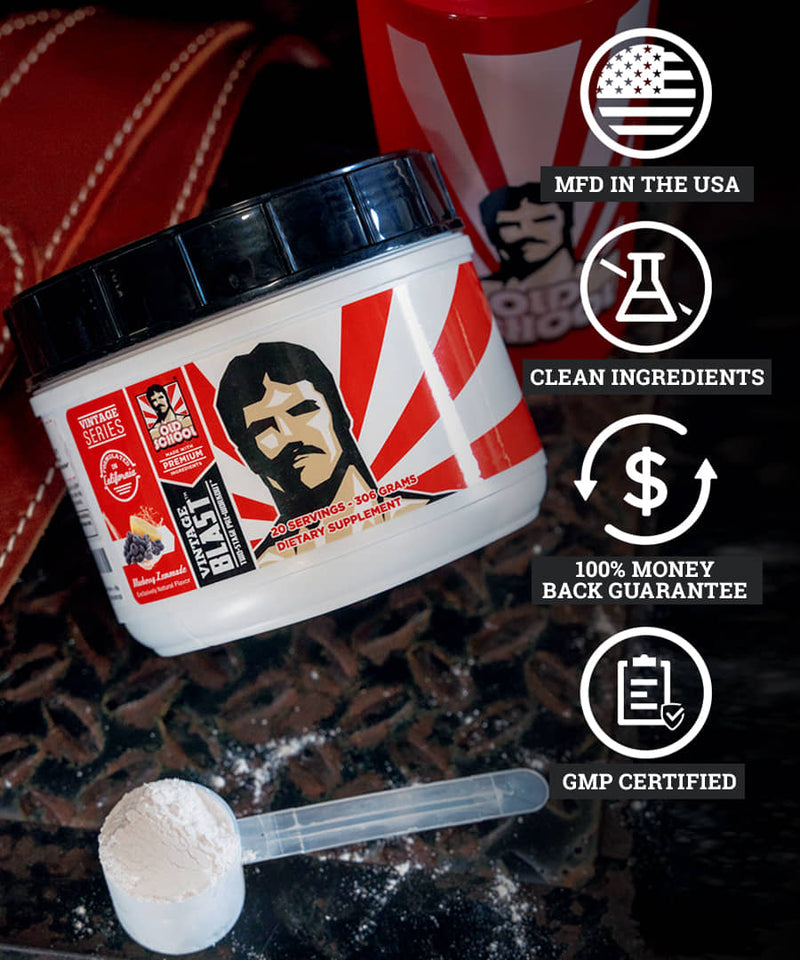 Vintage Blast™ Qualities