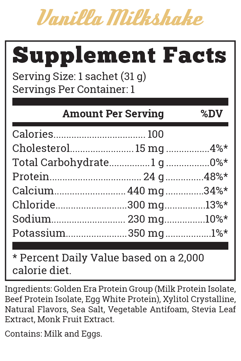 Vintage Brawn™ Vanilla Milkshake Sachet Supplement Facts#flavor_vanilla-milkshake